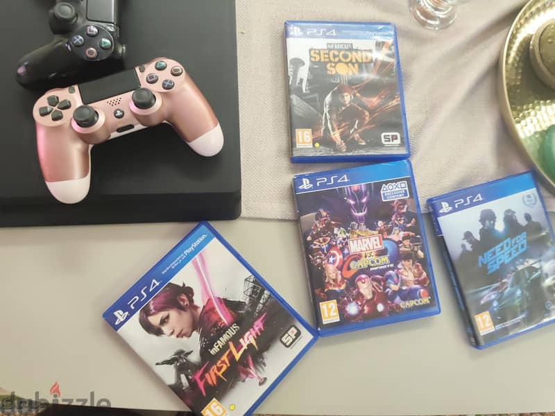 PS4 with CD games without the cables 2