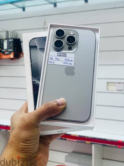Apple - iPhone 16 Pro -256 GB - Box piece- Nice phone ايفون