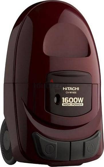 Hitachi CV-W1600 Canister Vacuum Cleaner (1600W) in Wine Red