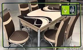 Turkish Extendable Dining Table with 6 chairs 98045853