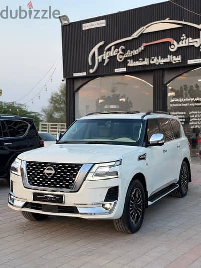 للبيع نيسان ارمادا بلاتينيوم فول إدشن تم عمل ميجر سيرفس بالكامل