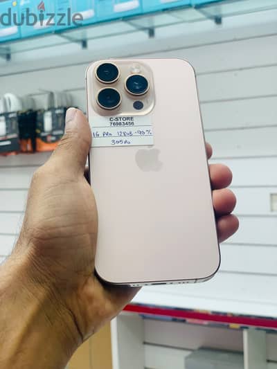 Apple - iPhone 16 Pro -128 GB - Good working device available ايفون