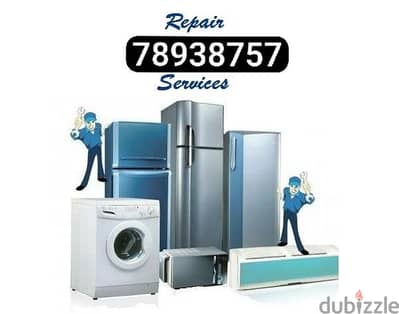 Ac Washiing Machiine and Refrigerator