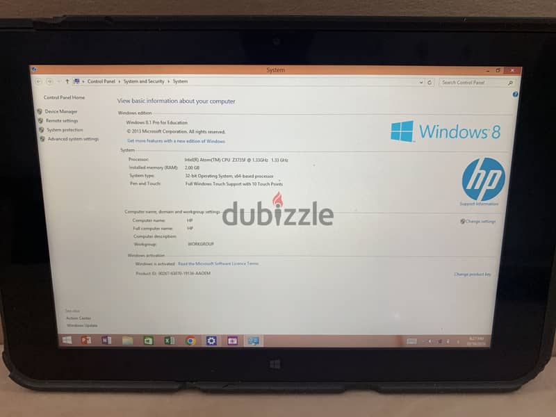 HP Pro Tablet 10 EE G1 6