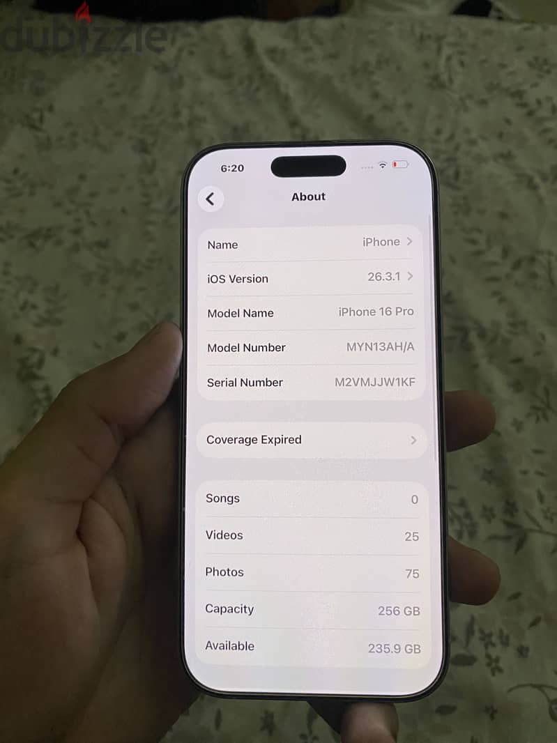 Apple - iPhone 16 Pro 256 gb but has front camera connector problem 2