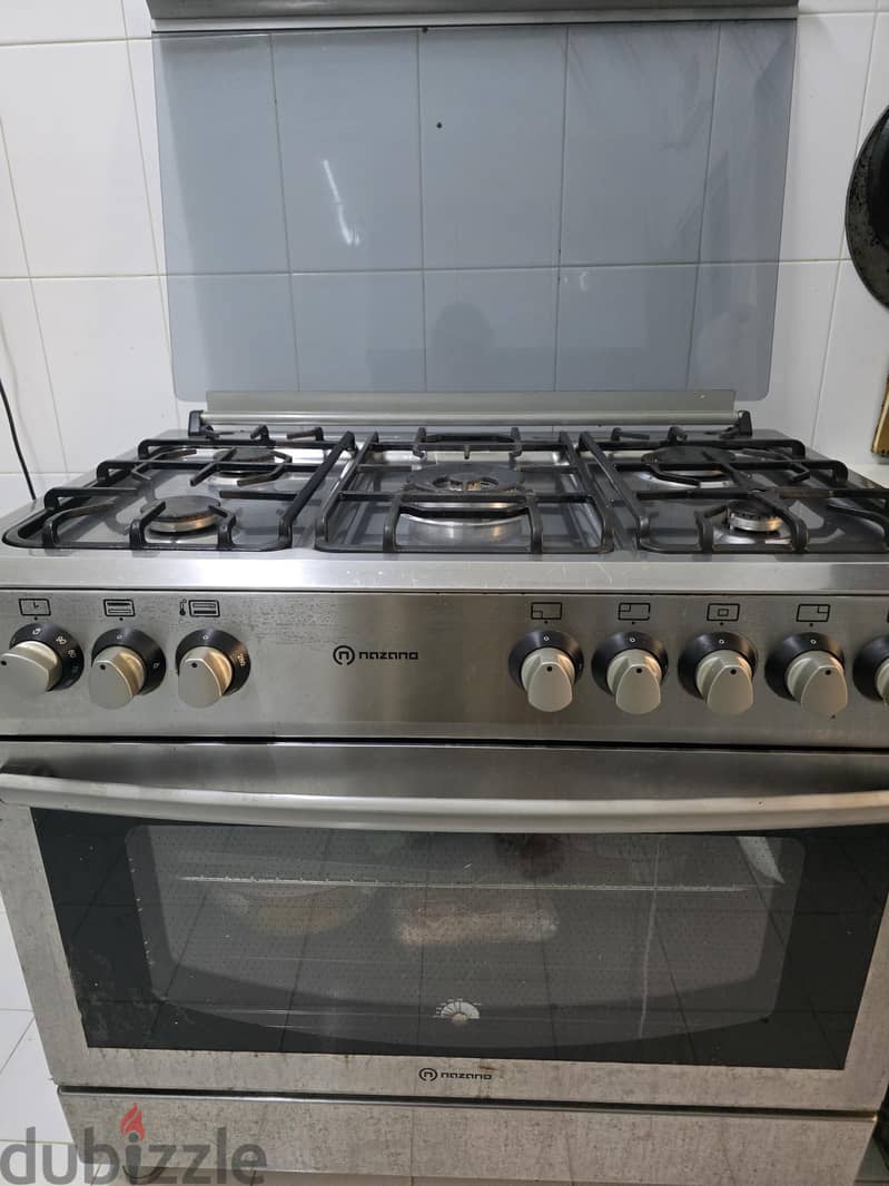 5 burner cooking range 1