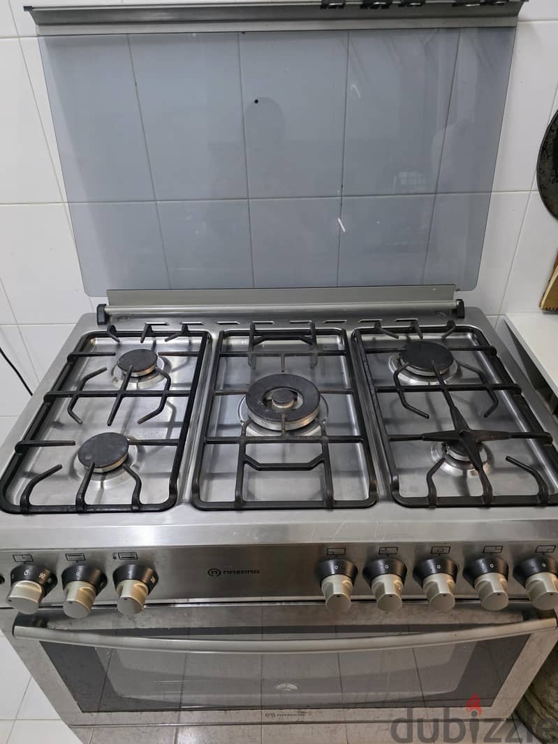 5 burner cooking range 2