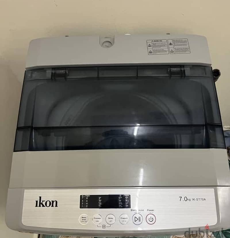 Ikon 7kg Foldable Top Load Washing Machine (IK-ST70A) 2