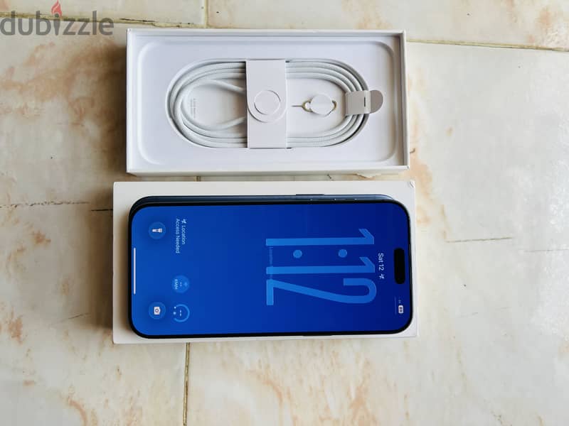 iPhone 17 Pro Max 256 GB -100% Batery-5 month warranty - Arabic 1