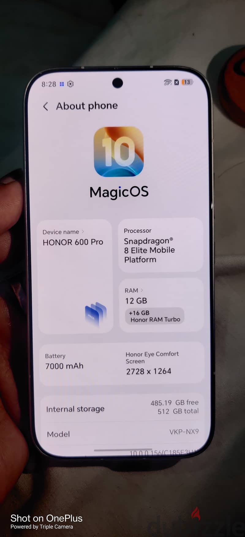 HONOR 600 Pro 12+512 GB - Only 2 month use - Gaming phone. No box 2