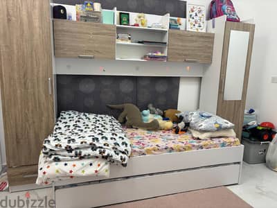 Kids beds, Bed, Mattress,  TV Table, Iron Table, Rotating Jewlery,Juic