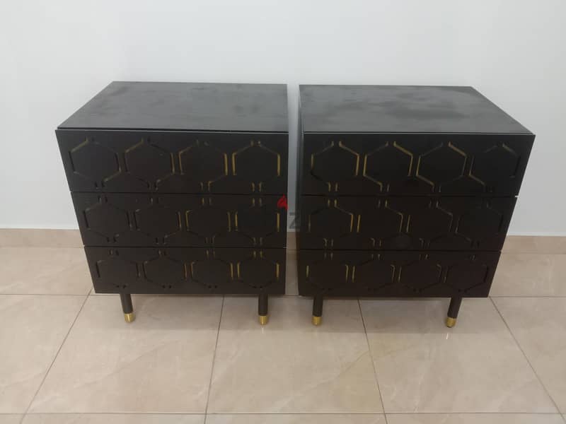Single Bed With Mattress & 2Side Table Very Good Condition 4