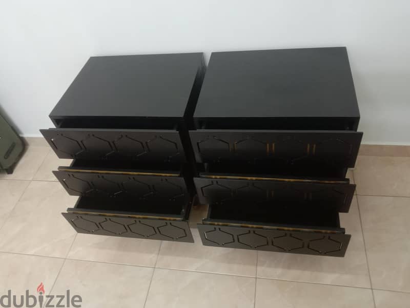 Single Bed With Mattress & 2Side Table Very Good Condition 14