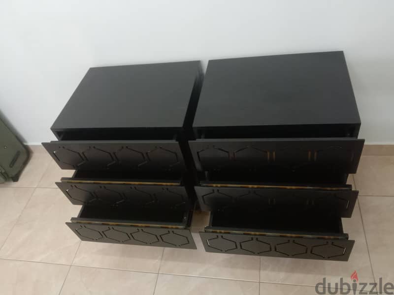 Single Bed With Mattress & 2Side Table Very Good Condition 15