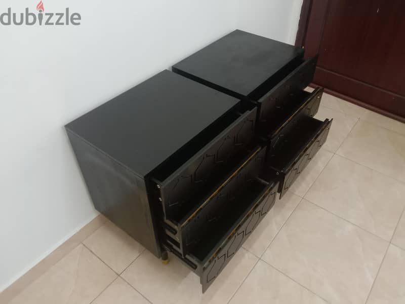 Single Bed With Mattress & 2Side Table Very Good Condition 16