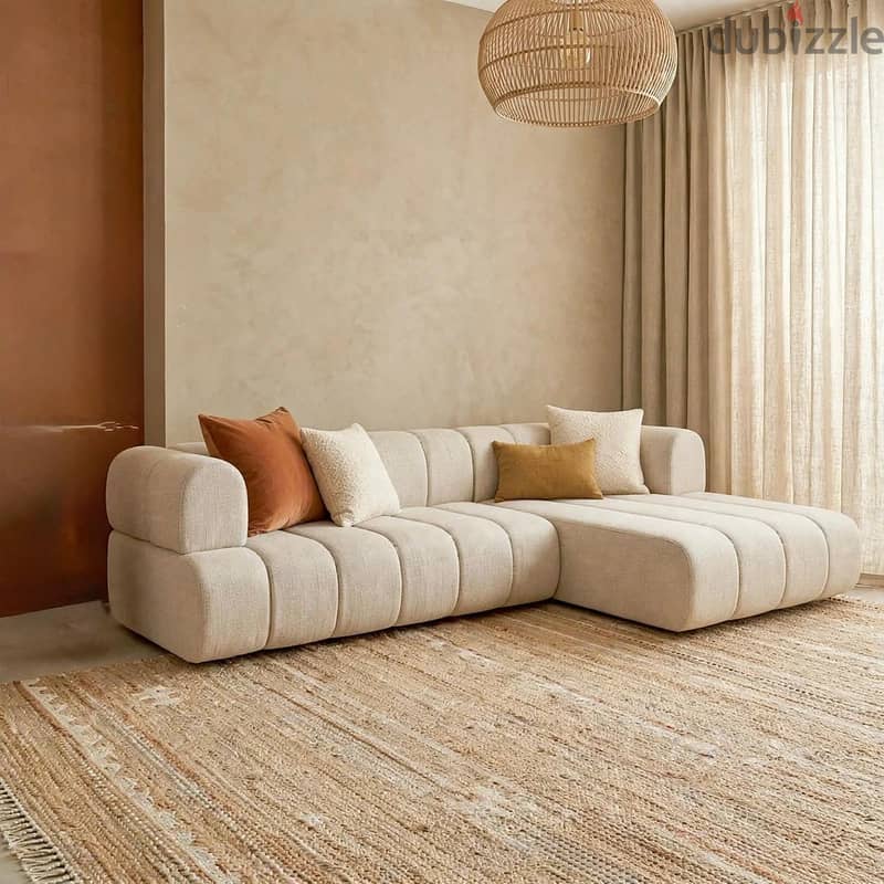 brand new model L shape sofa set 5