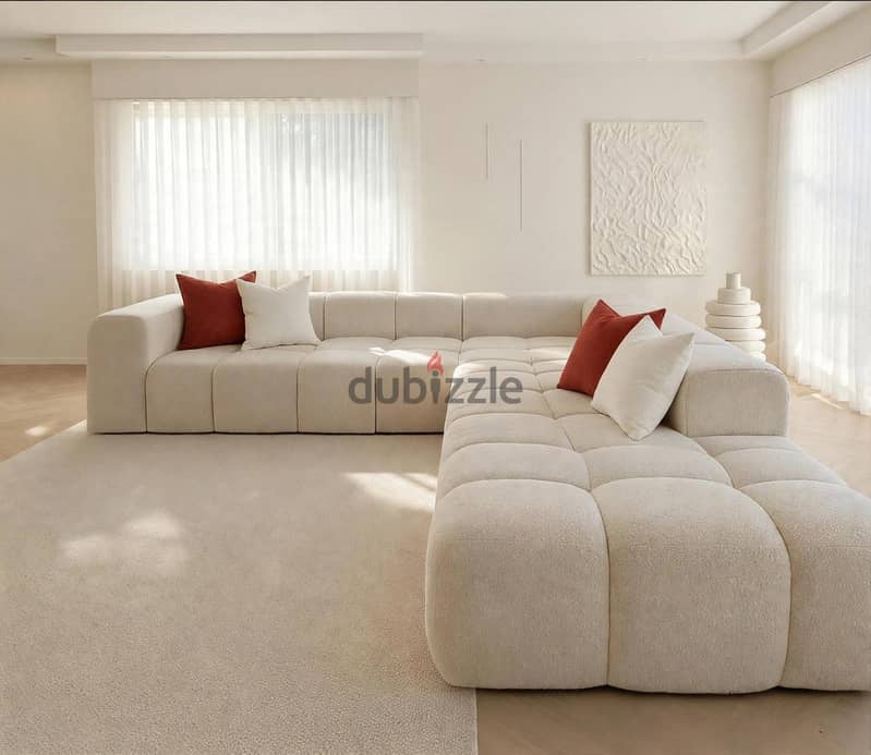 brand new model L shape sofa set 6