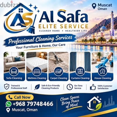 House, Sofa, Carpet, Mattress Curtains cleaning service Available