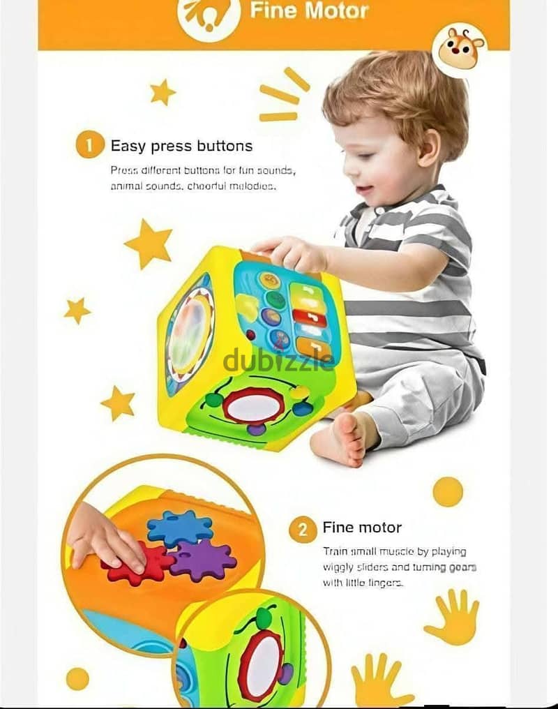 multifunctional activity cube 2