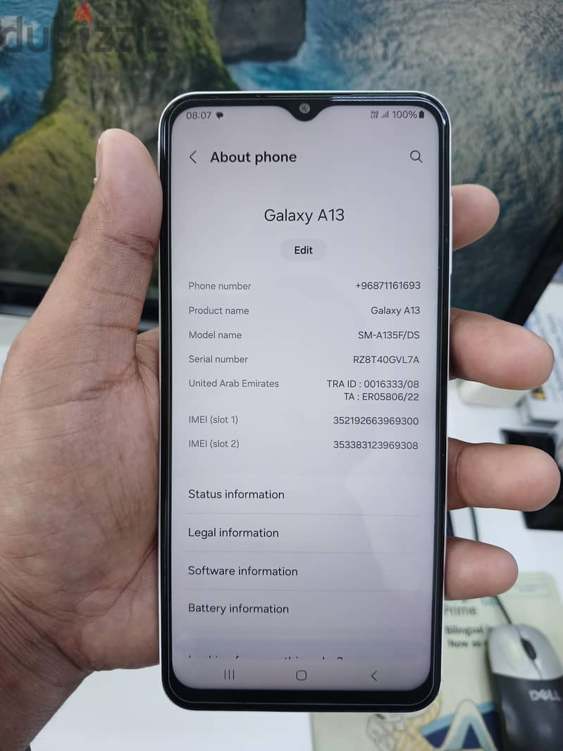 Galaxy A13 4/128gb very good condition 4