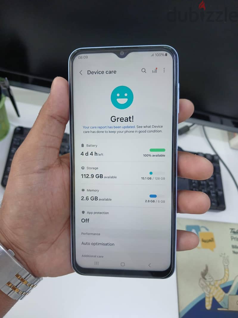Galaxy A23 6/128gb good condition 5