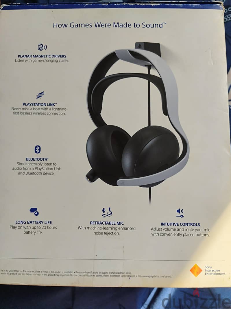 Sony PlayStation PULSE Elite Wireless Headset. 2