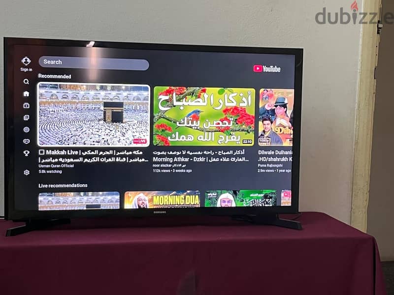 Samsung smart tv 32" is available 3