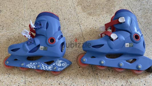 Used Decathlon OXELO Play 3 Kids’ Skating Shoes