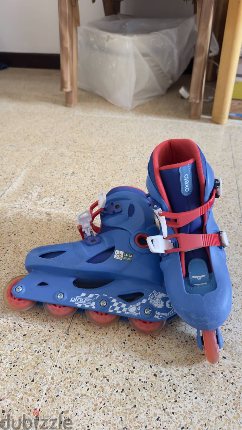 Skating Shoes, Used, Decathlon OXELO Play 3 Kids’ 1