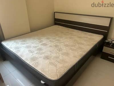 180×200cm bed with Danube Spring metres