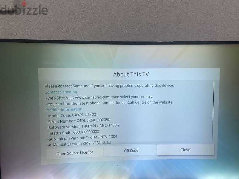 Samsung 49” Curved 4K Smart TV 1