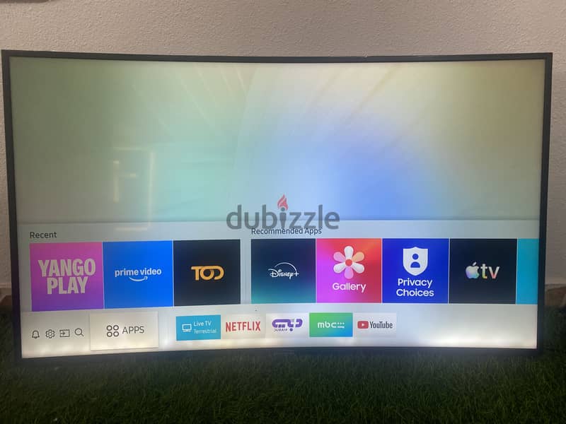 Samsung 49” Curved 4K Smart TV 3