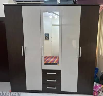 Good condition Five door wardrobe -PAN HOME FURNIAHINGS