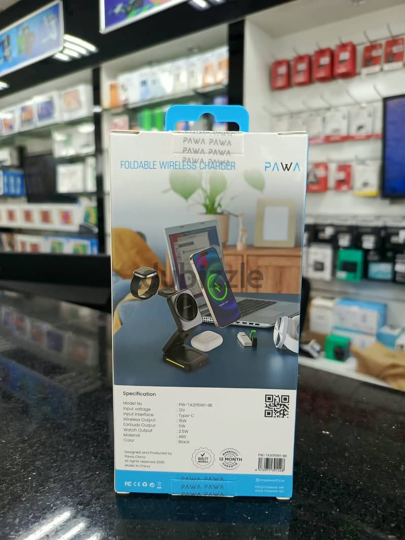 Brand New Pawa wireless charger in Oman | Fast Charging 1