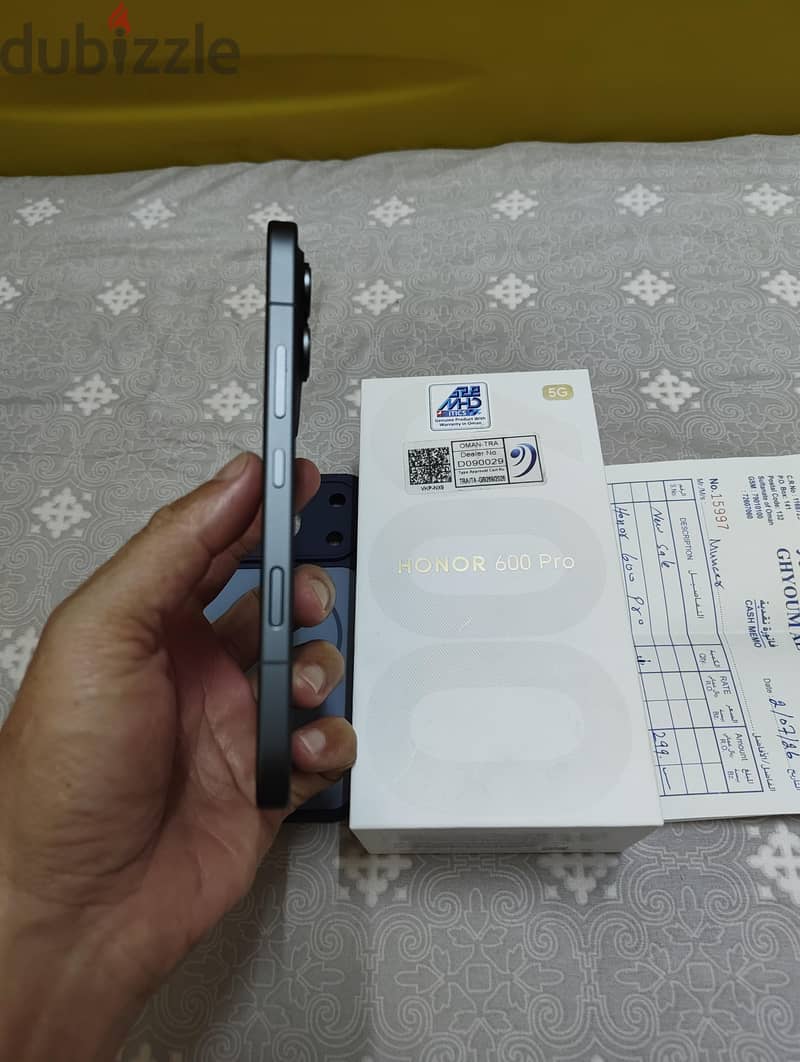 Honor 600 pro 12/512 GB 9 months warranty reming 6