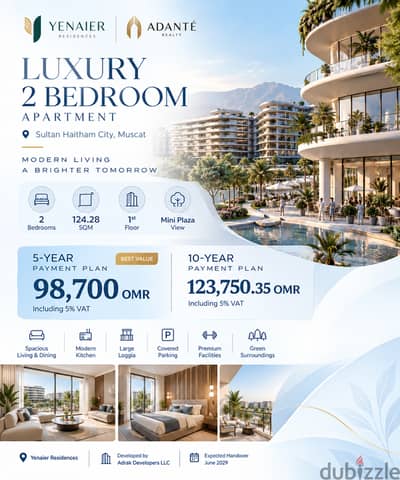 Luxury 1-Bedroom Apartment for Sale | Sea View | Al Yazan