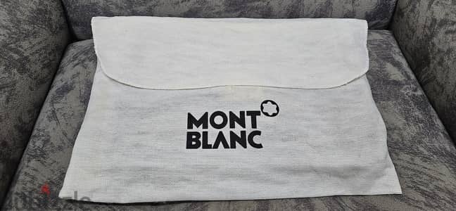 montblanc meisterstuck leather business bag brand  new unused