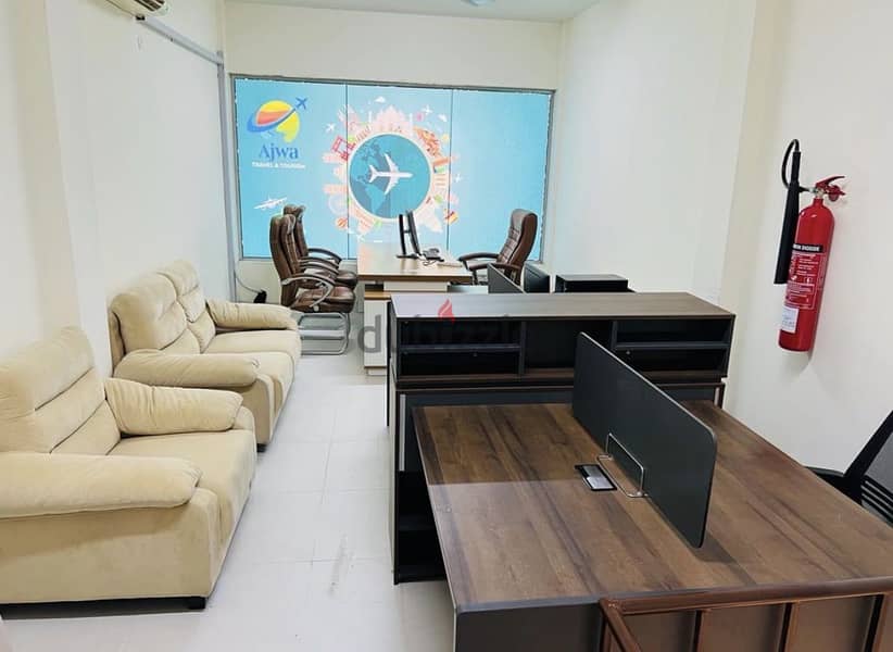 Used  office table and chair for sale 2
