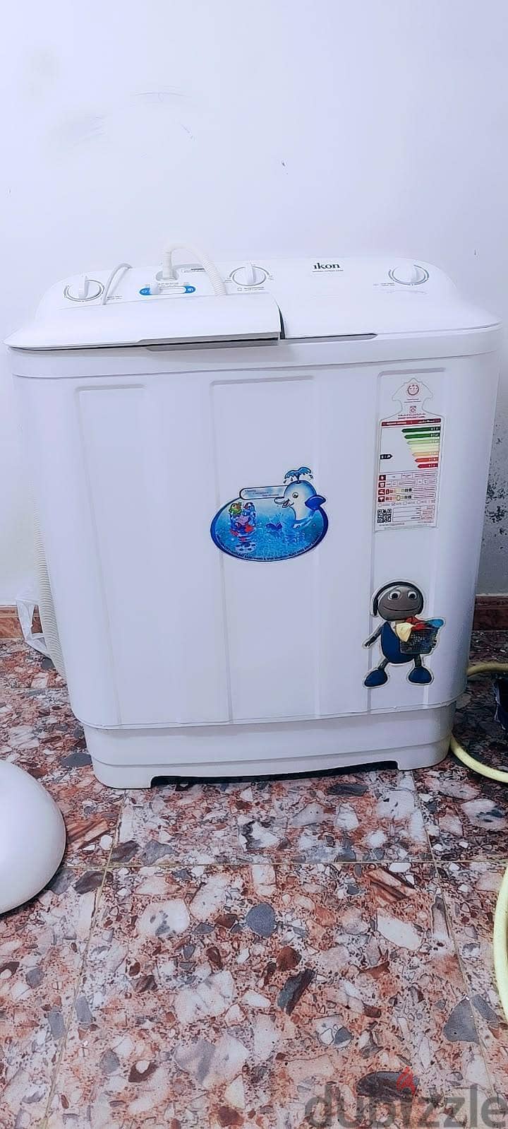 iKon semi automatic washing machine 5kg rarely used neat piece 1