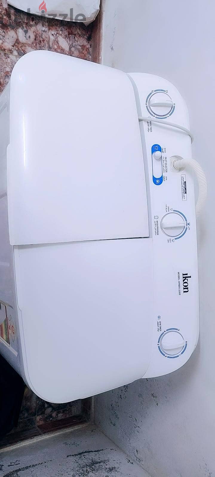 iKon semi automatic washing machine 5kg rarely used neat piece 2