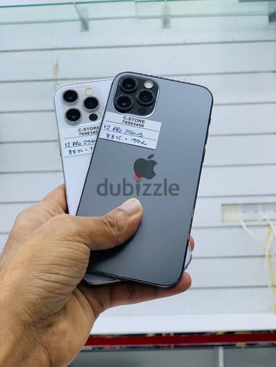Apple - iPhone 12 Pro -256 GB - All Amazing performance ايفون
