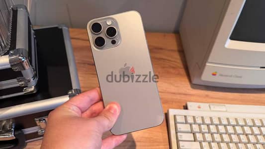 iPhone 15 Pro Max- Arabic -256 GB -84% Battery - Have screen black dot