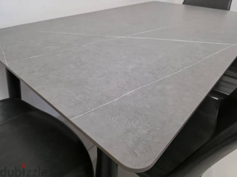 Modern 4-Seater Dining Table Set - Excellent Condition 1