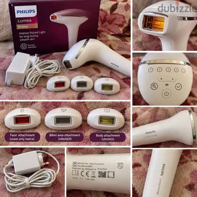 Philips Lumea Prestige IPL Hair Removal Device