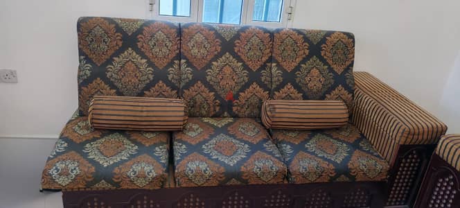 Sofa set with table