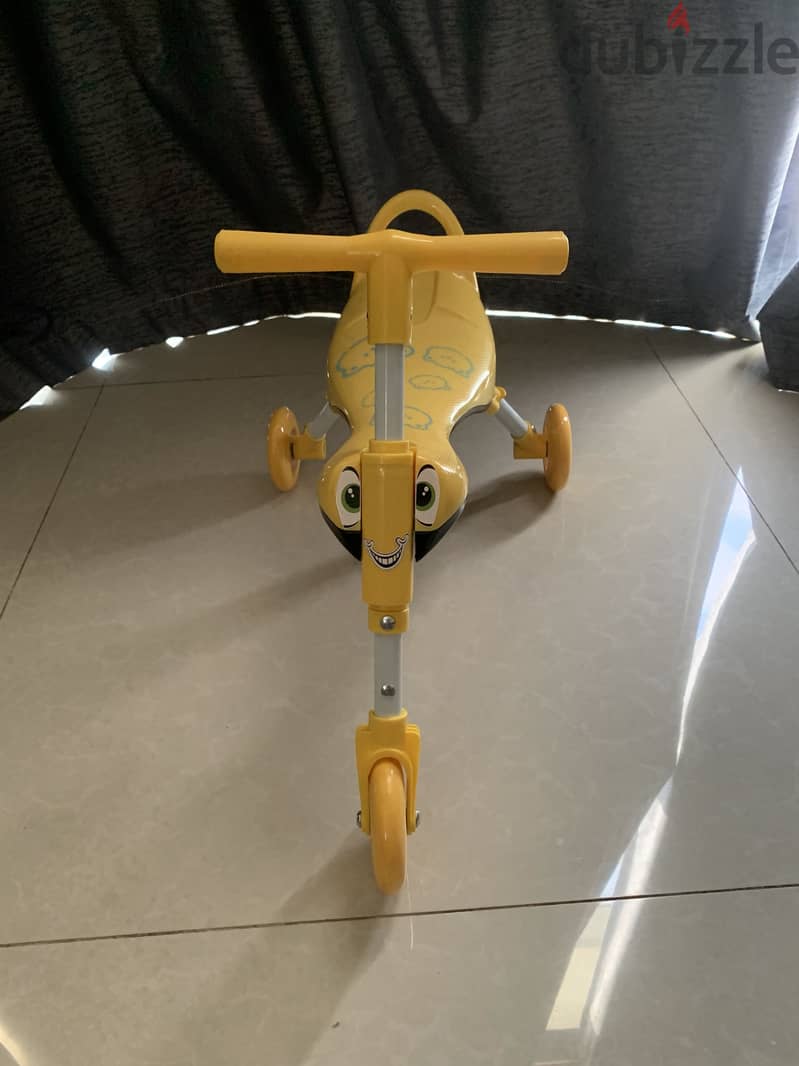 Foldable tri-cycle bike with LED Wheels- Safe, Potable and Fun ride! 4