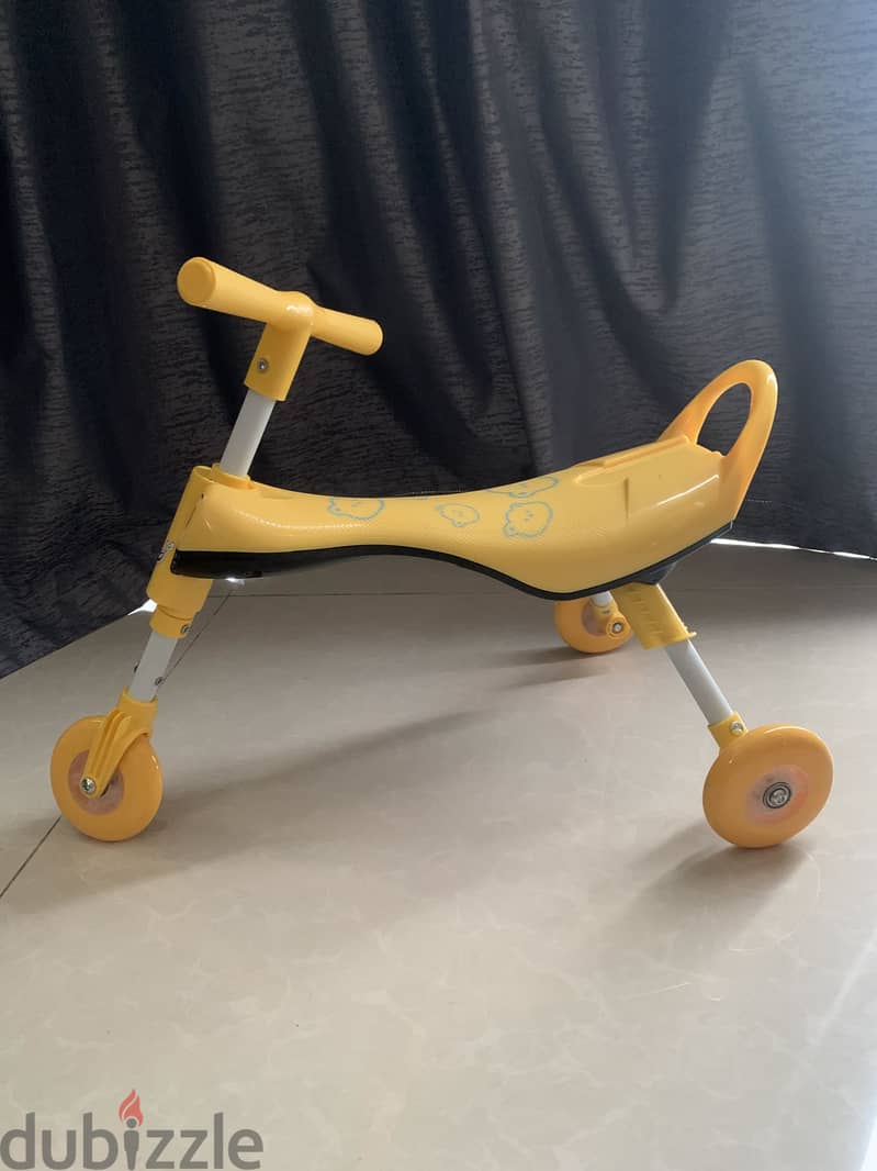 Foldable tri-cycle bike with LED Wheels- Safe, Potable and Fun ride! 5