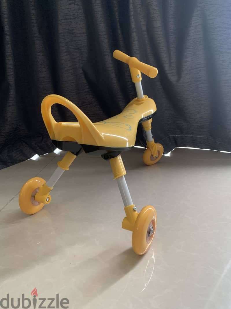 Foldable tri-cycle bike with LED Wheels- Safe, Potable and Fun ride! 6