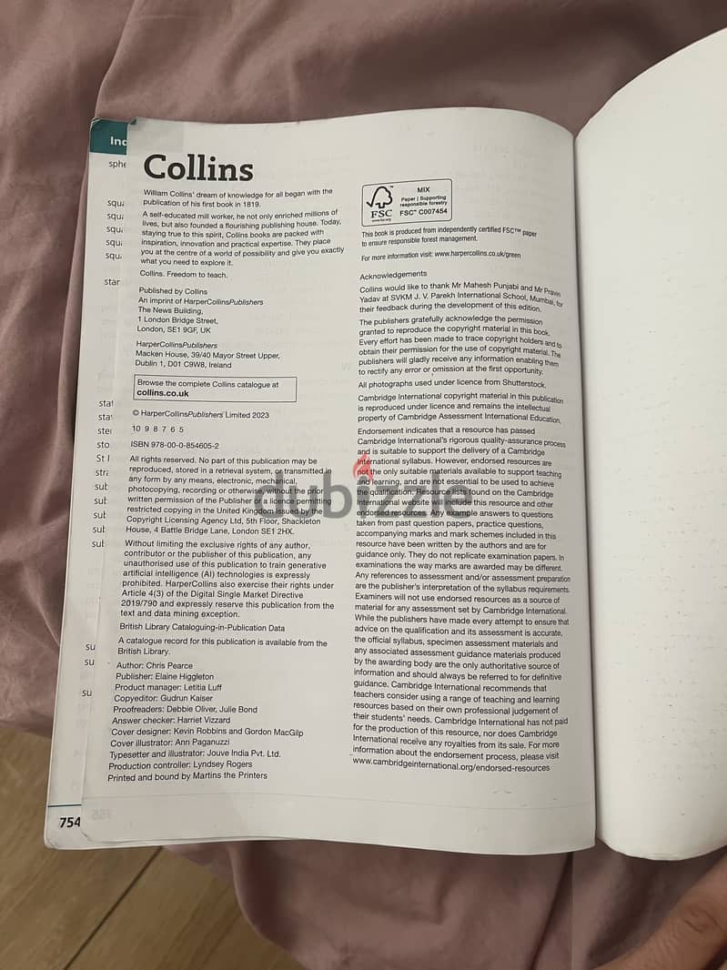 CHEAP BOOK IGCSE CAMBRIDGE GRADE 1-9 NEGOTIABLE 5