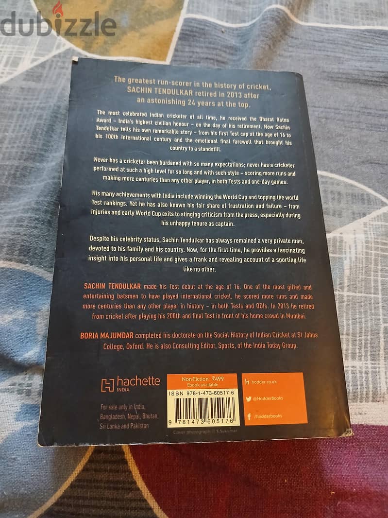 Sachin tendulkar autobiography 1